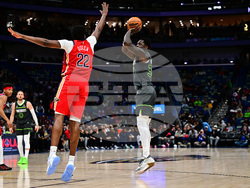 Timberwolves Pelicans Basketball