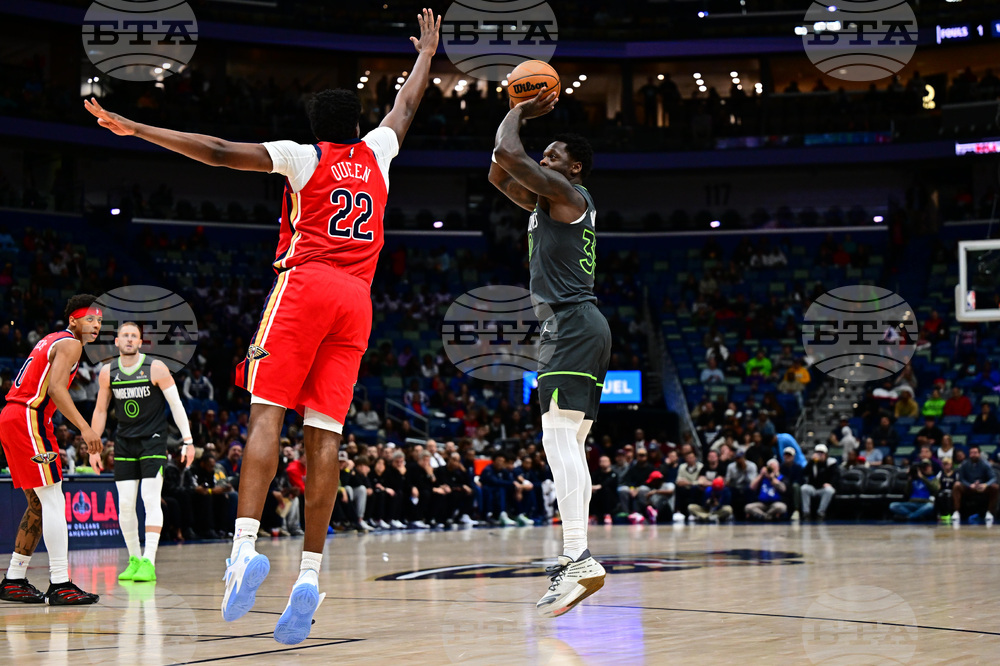 Timberwolves Pelicans Basketball