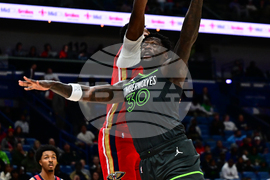 Timberwolves Pelicans Basketball