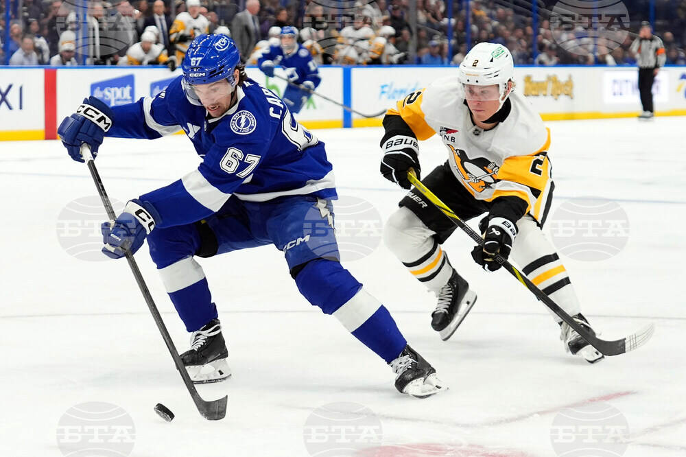 Penguins Lightning Hockey