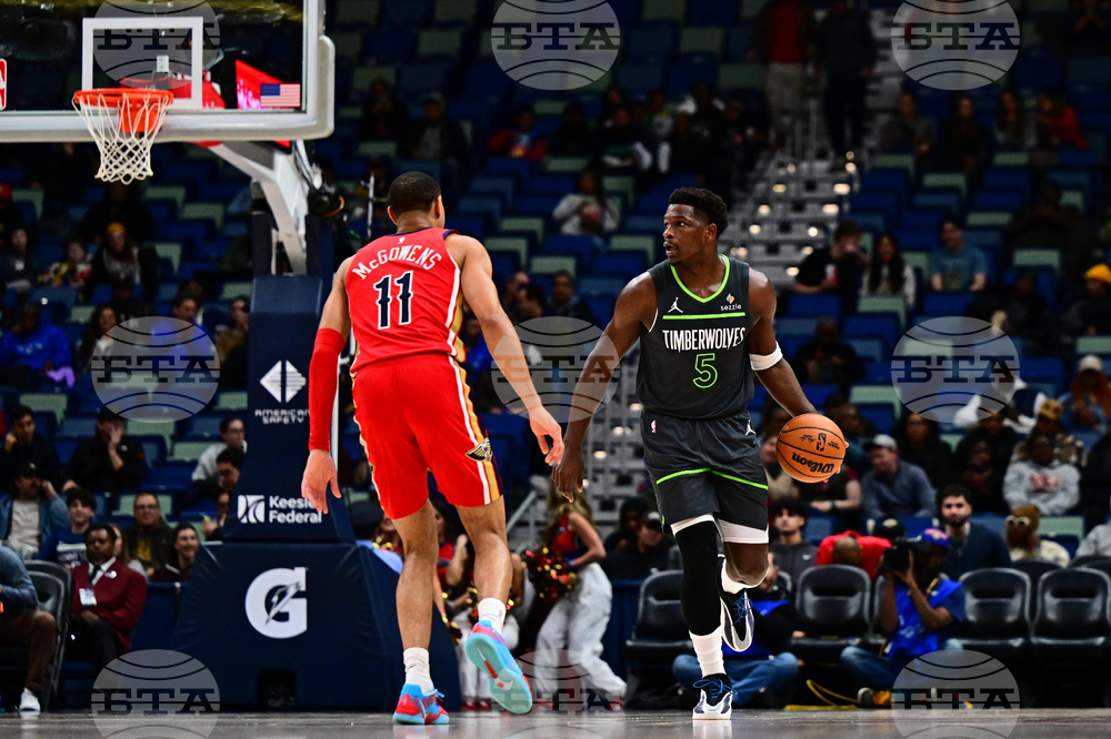 Timberwolves Pelicans Basketball