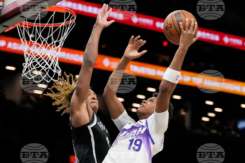 Jazz Nets Basketball