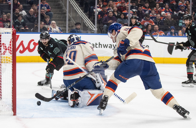 Kraken Oilers Hockey