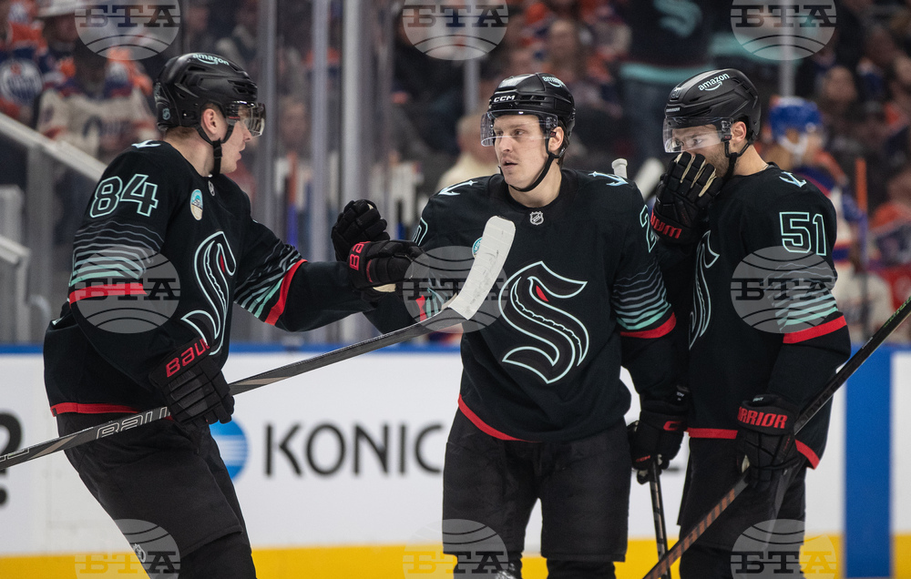 Kraken Oilers Hockey