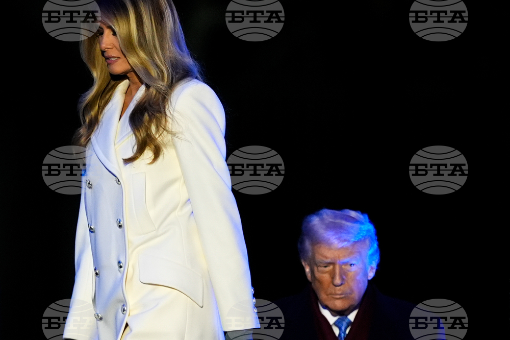 APTOPIX Trump Christmas Tree