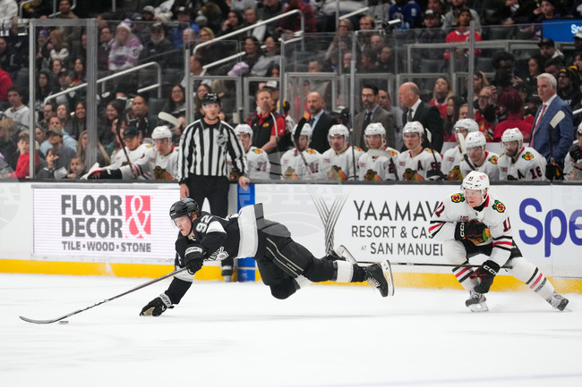 Blackhawks Kings Hockey