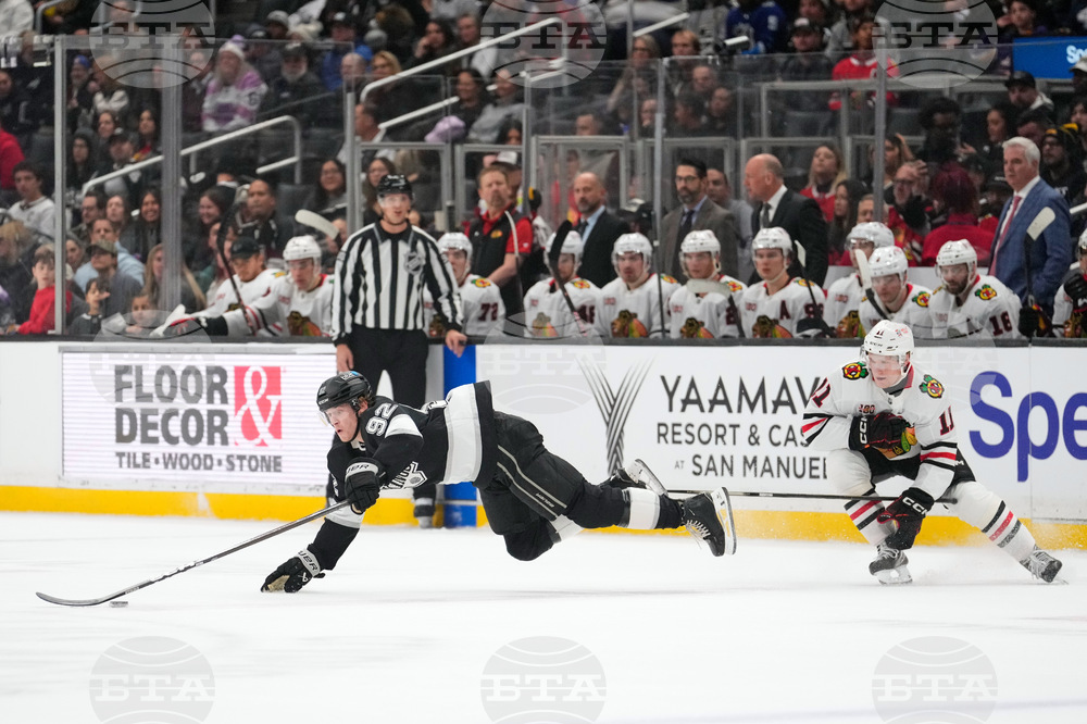 Blackhawks Kings Hockey