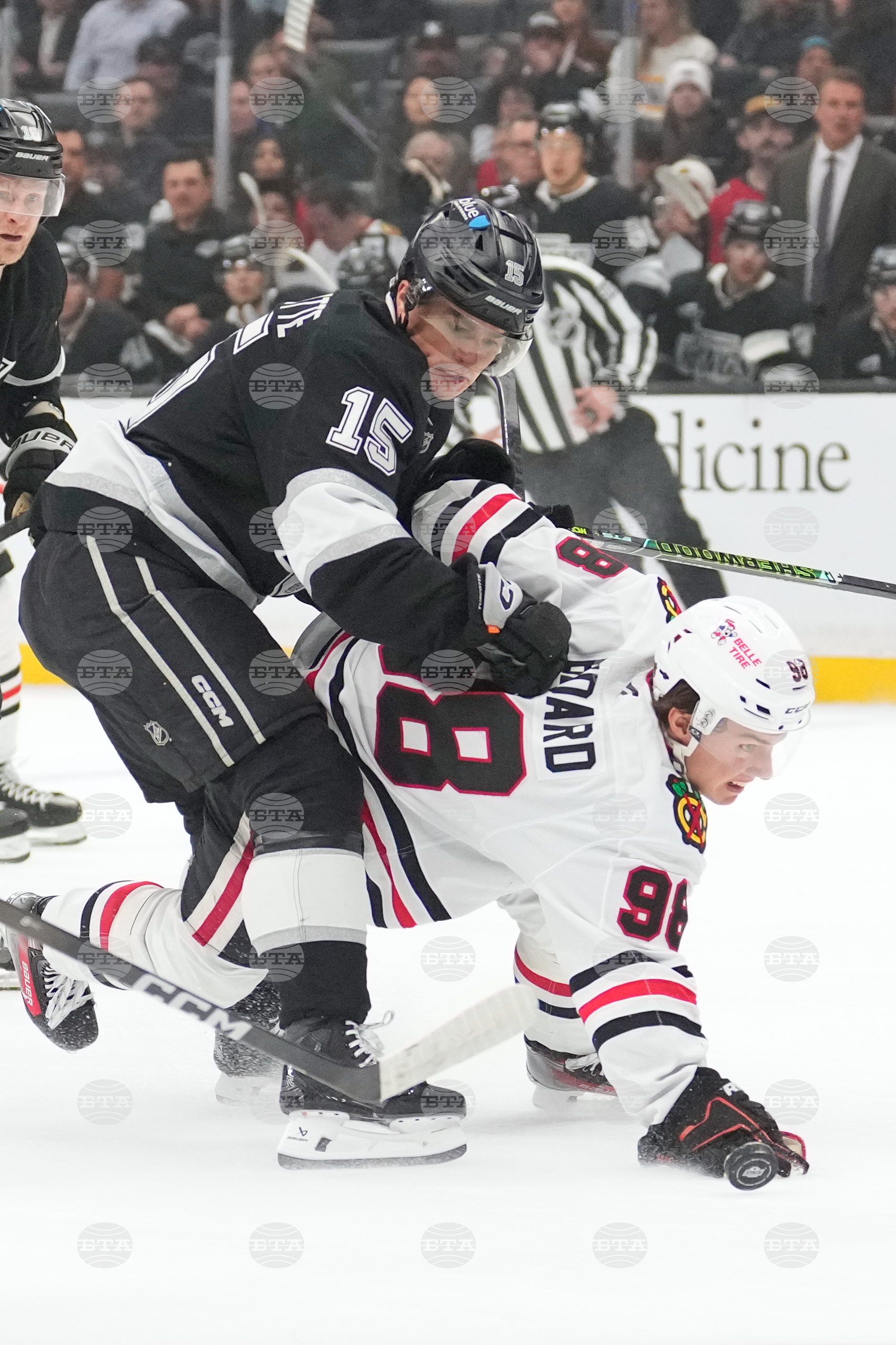 Blackhawks Kings Hockey