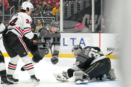 Blackhawks Kings Hockey