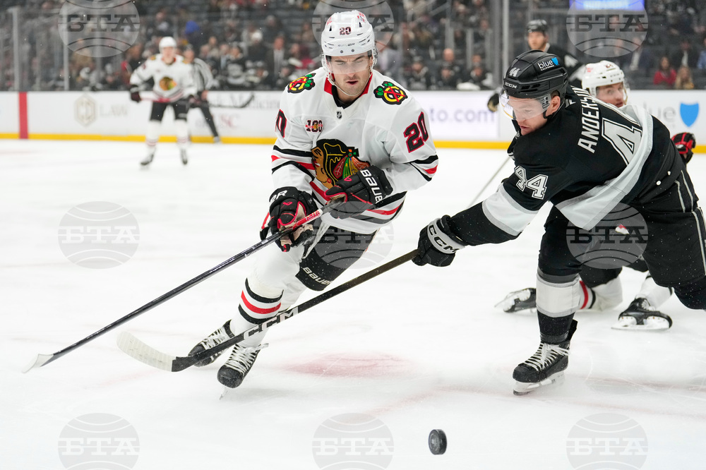 Blackhawks Kings Hockey