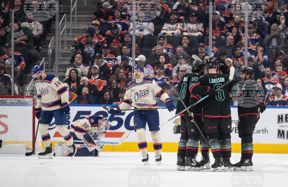 Kraken Oilers Hockey