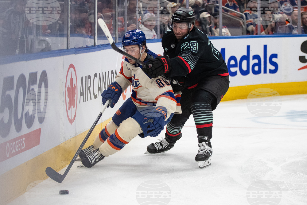 Kraken Oilers Hockey