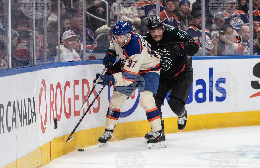 Kraken Oilers Hockey