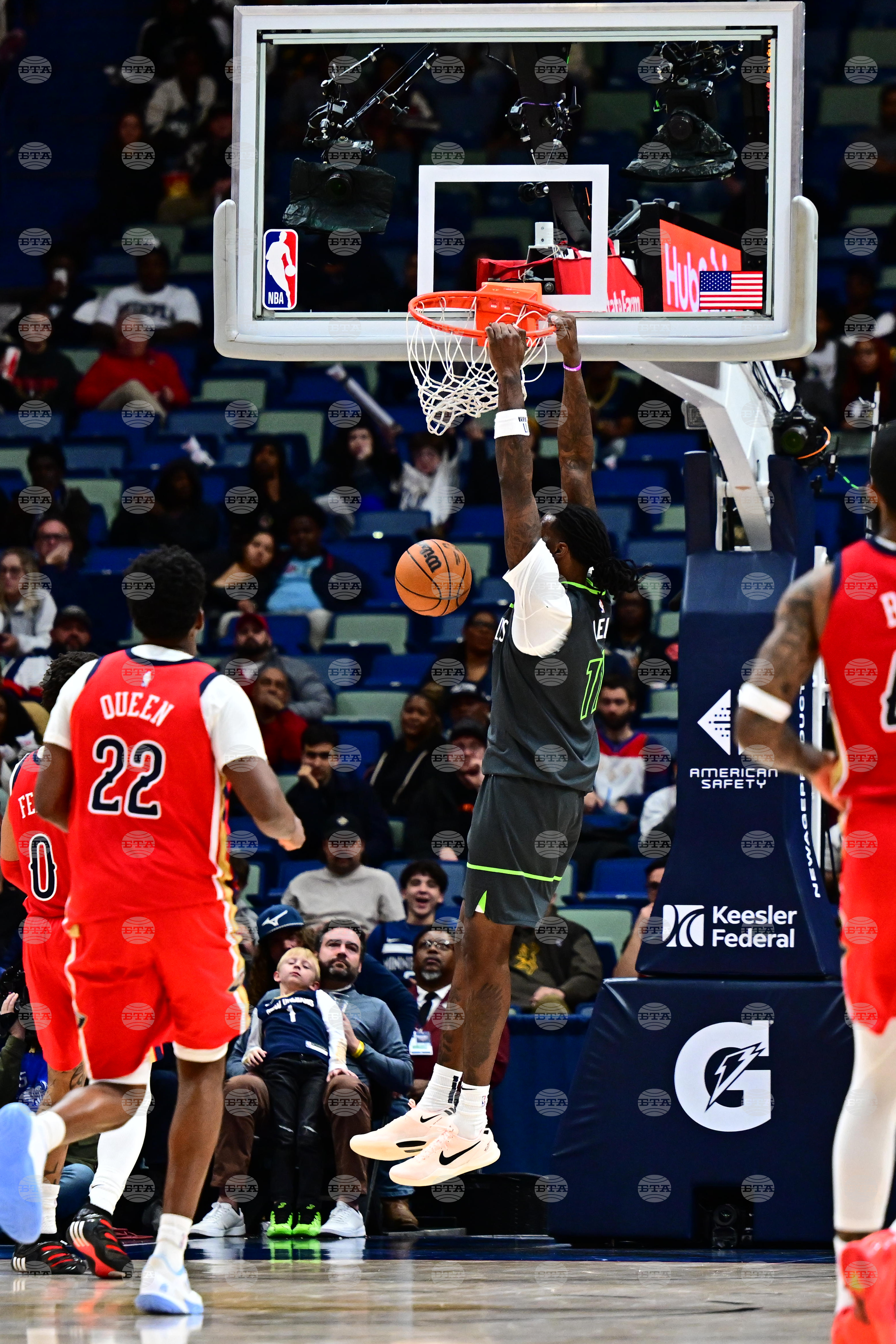 Timberwolves Pelicans Basketball