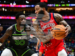 Timberwolves Pelicans Basketball