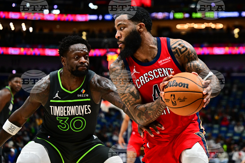 Timberwolves Pelicans Basketball