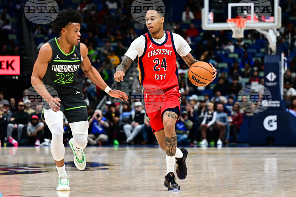 Timberwolves Pelicans Basketball