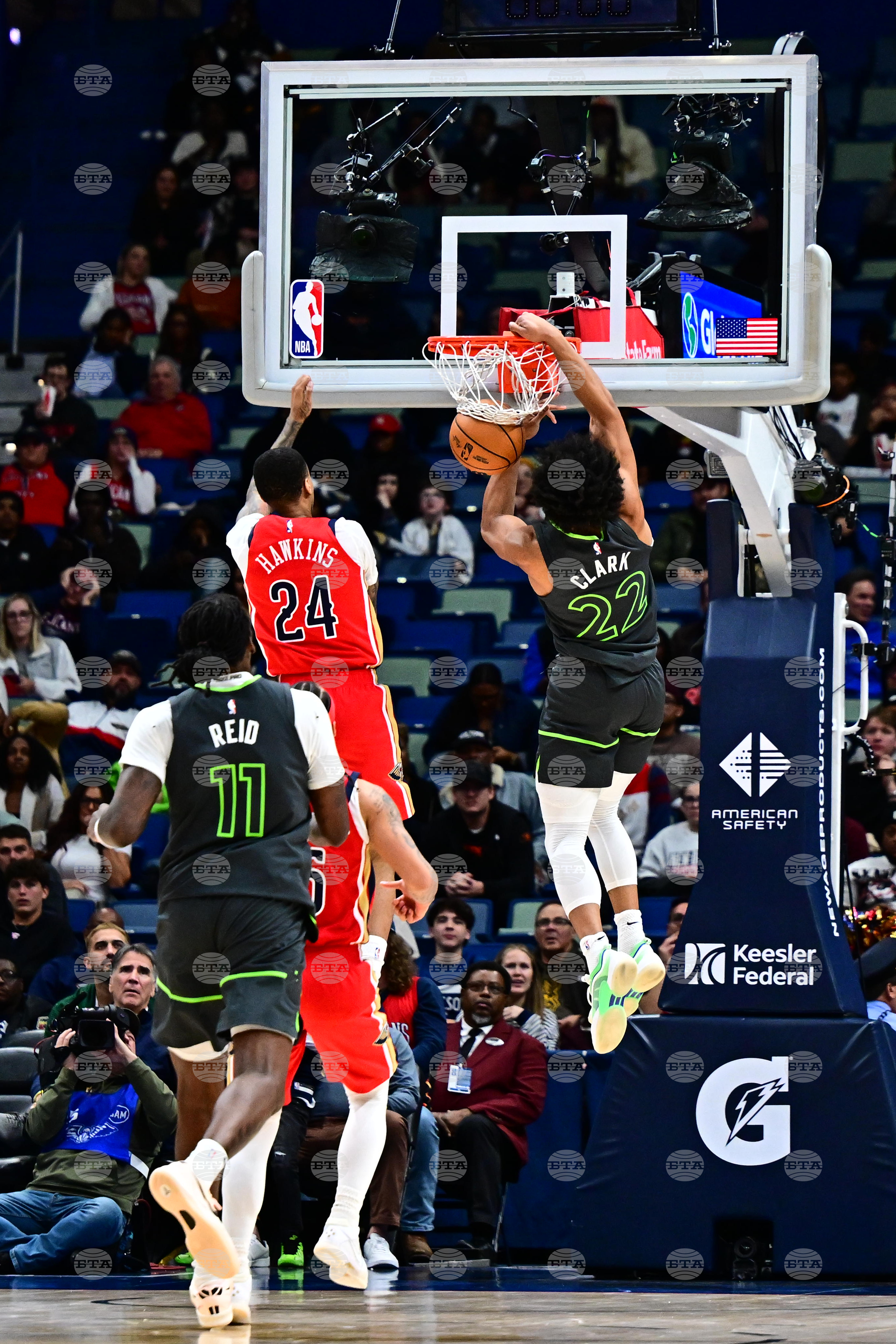 Timberwolves Pelicans Basketball