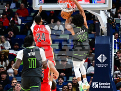 Timberwolves Pelicans Basketball