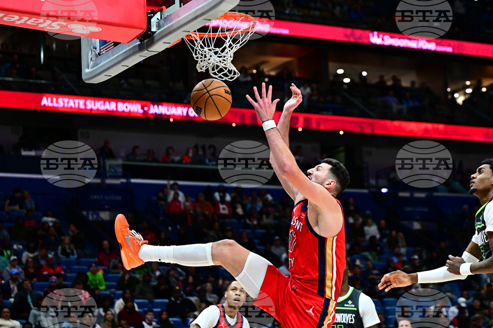 Timberwolves Pelicans Basketball