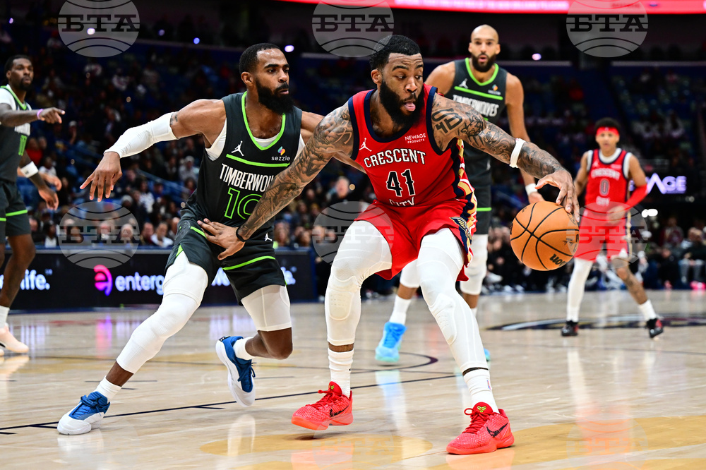 Timberwolves Pelicans Basketball