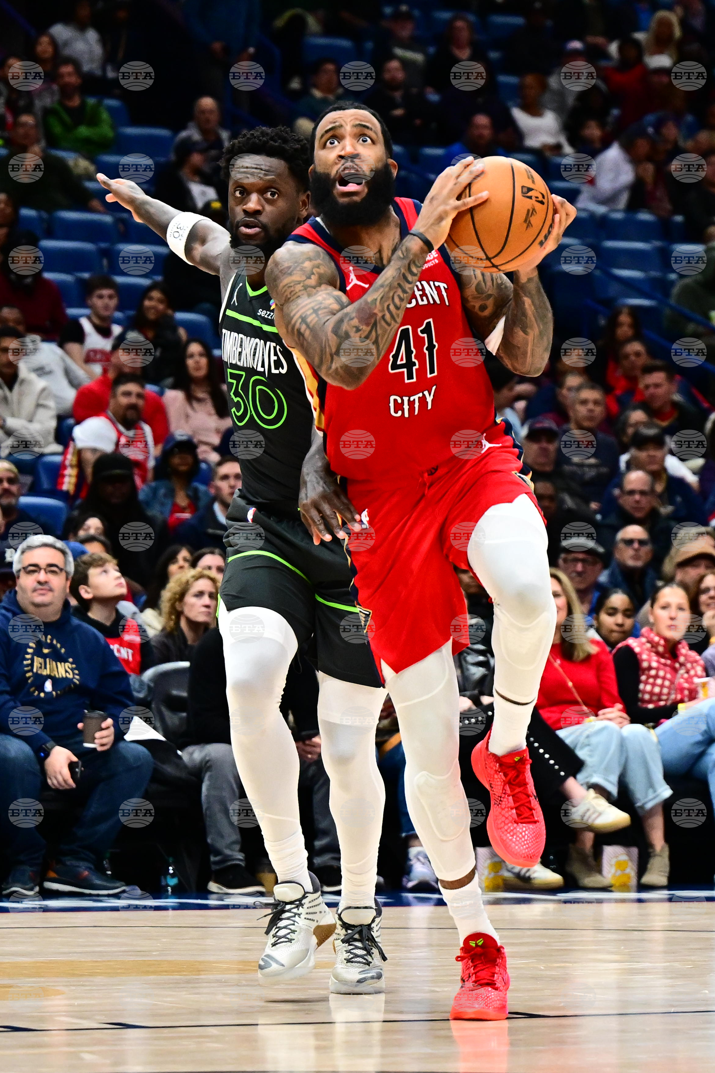 Timberwolves Pelicans Basketball