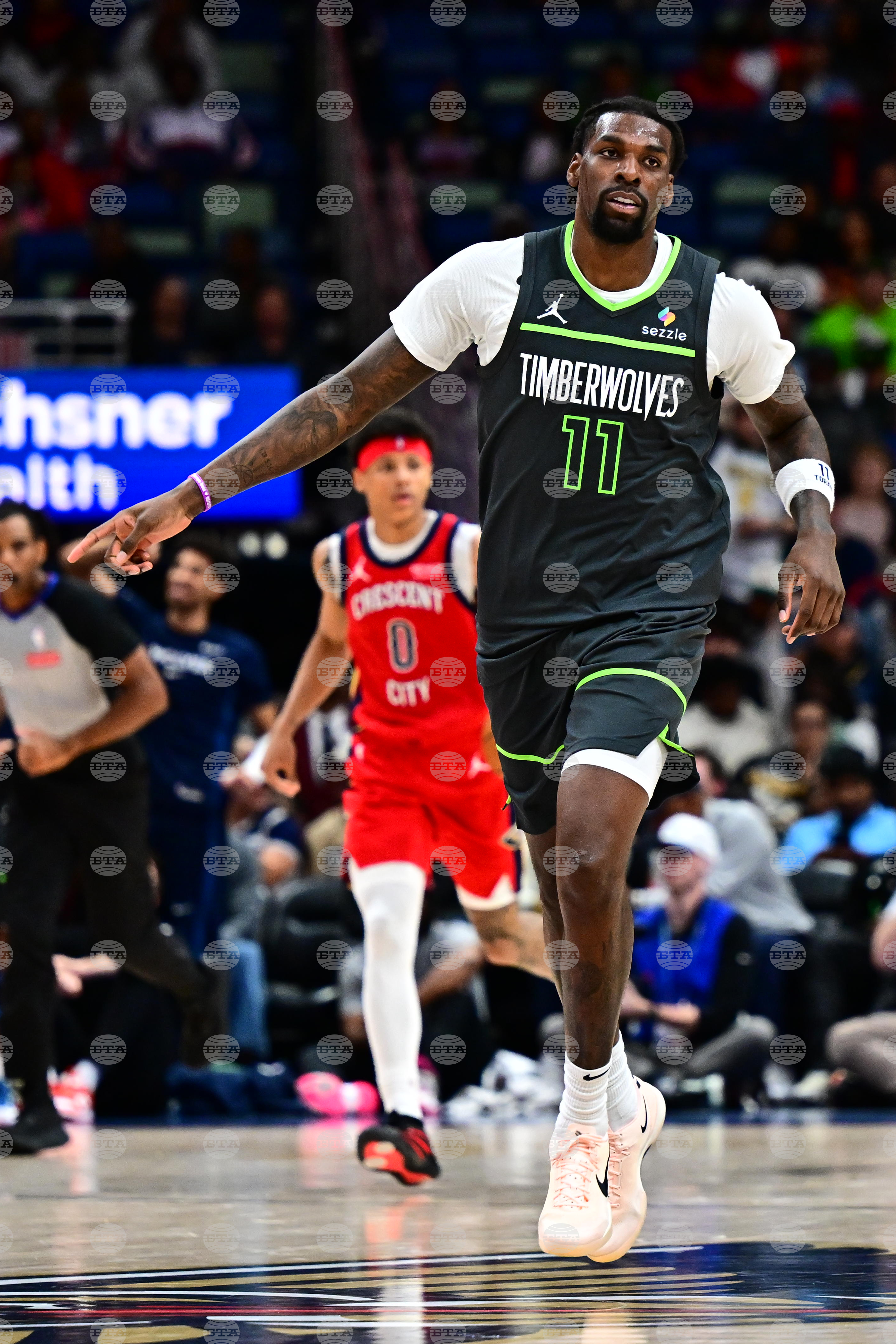 Timberwolves Pelicans Basketball