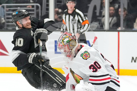 Blackhawks Kings Hockey