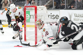 Blackhawks Kings Hockey