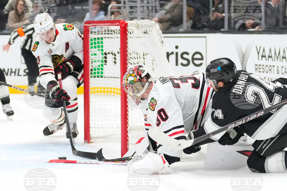 Blackhawks Kings Hockey