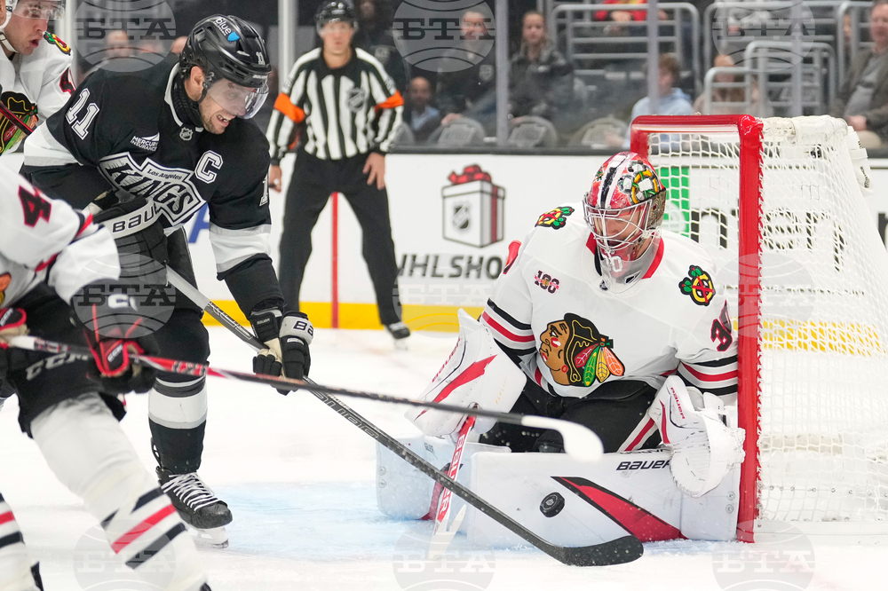 Blackhawks Kings Hockey