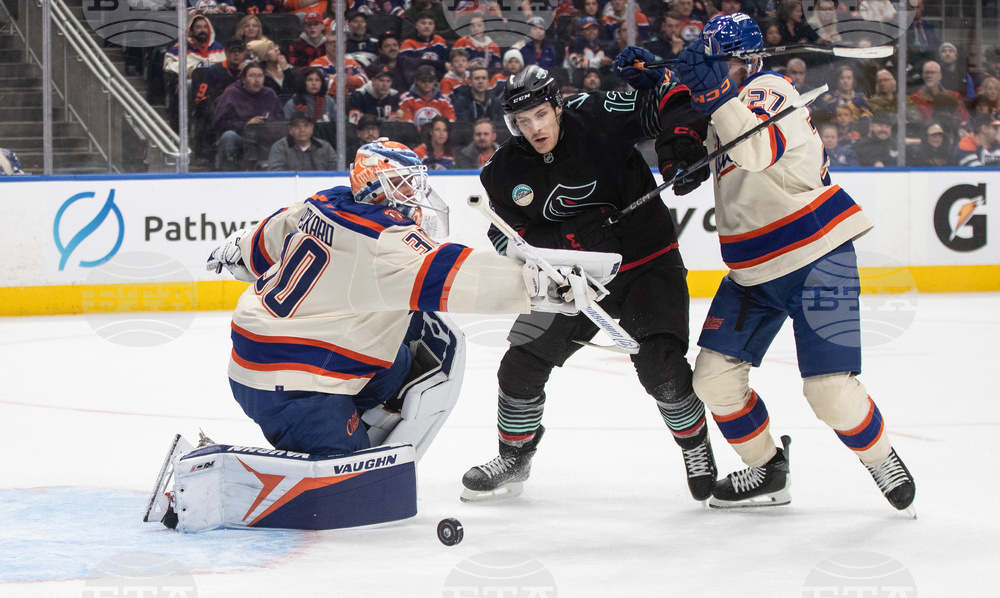 Kraken Oilers Hockey