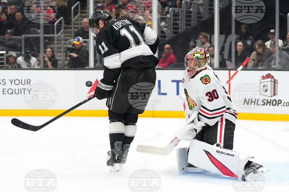 Blackhawks Kings Hockey