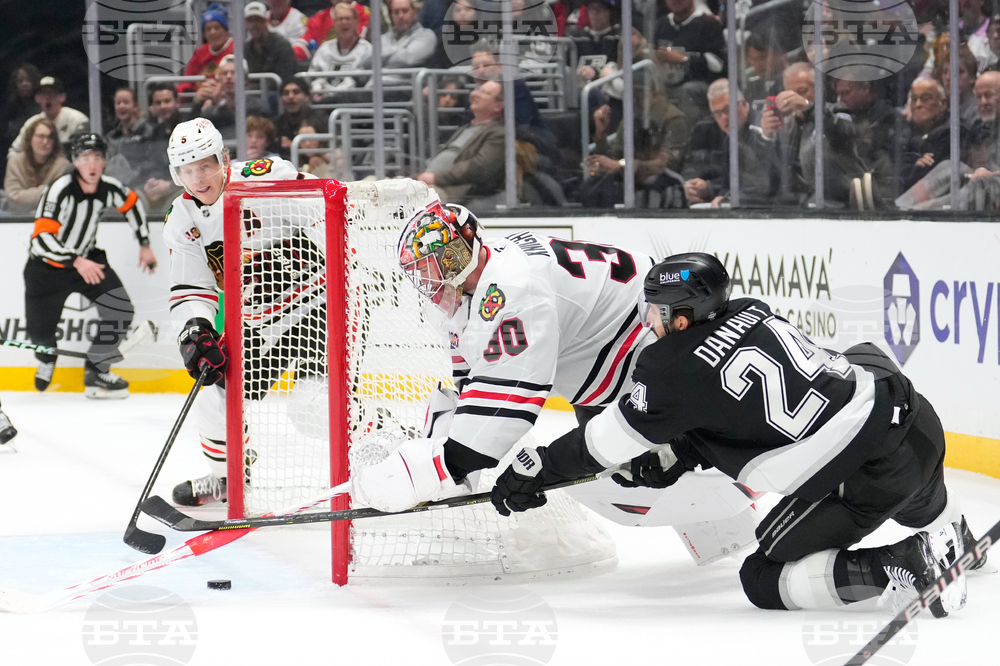 Blackhawks Kings Hockey