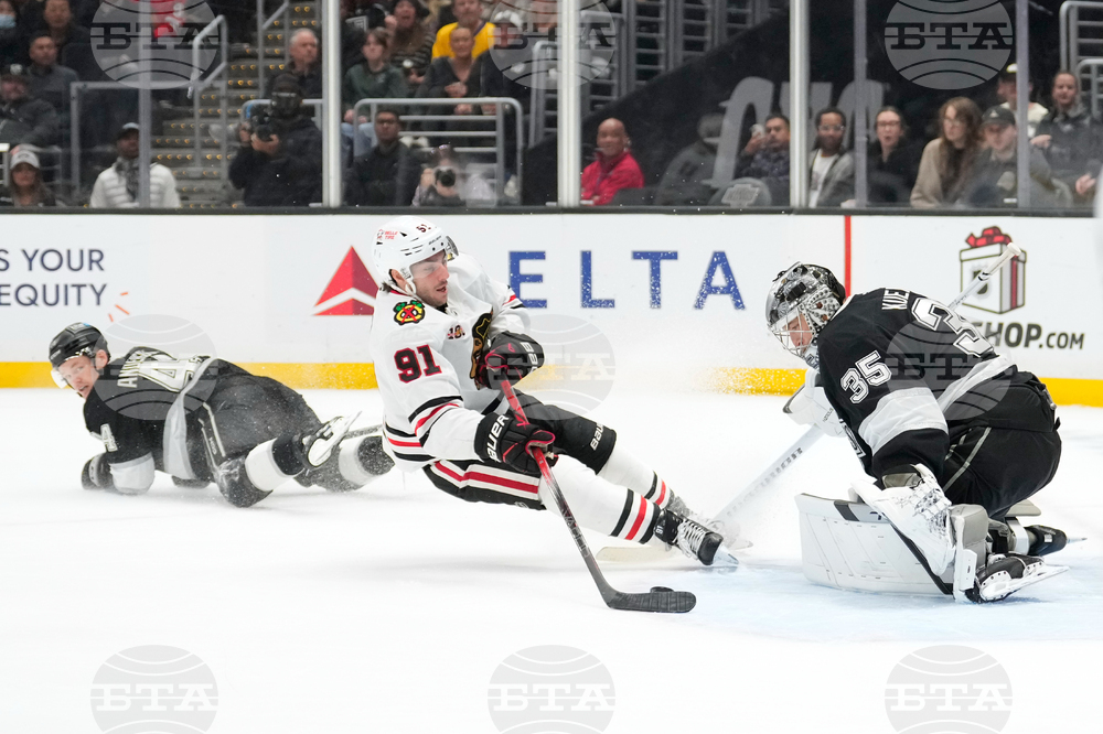 Blackhawks Kings Hockey