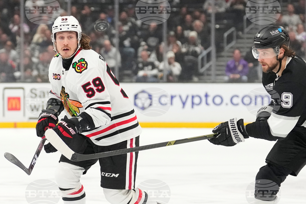 Blackhawks Kings Hockey