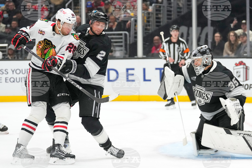 Blackhawks Kings Hockey