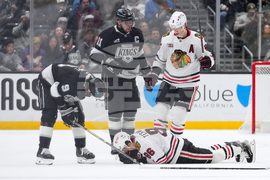 Blackhawks Kings Hockey