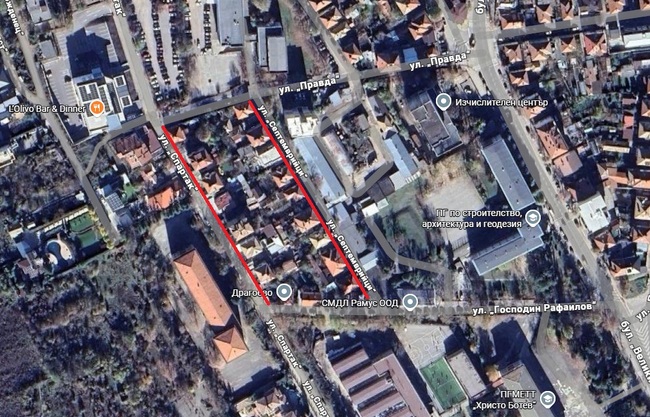 Община Шумен въвежда временна организация на движението по ул. „Спартак“ и ул. „Септемврийци“