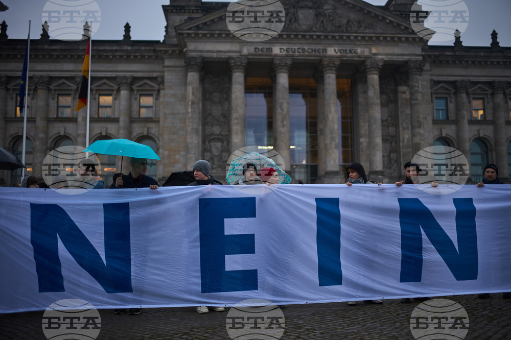 Germany Military Protest
