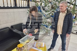 Хасково - акция "Жълти стотинки - деца помагат на деца"