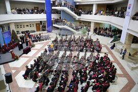 Бургас - Бургаски свободен университет - връчване на дипломи