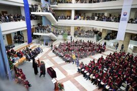 Бургас - Бургаски свободен университет - връчване на дипломи