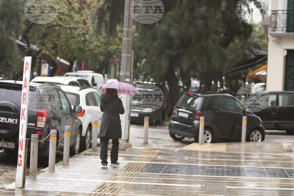 Гърция - Атина - буря