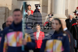 Italy Olympics Milan Cortina Flame