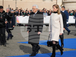 Italy Olympics Milan Cortina Flame