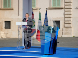 Italy Olympics Milan Cortina Flame