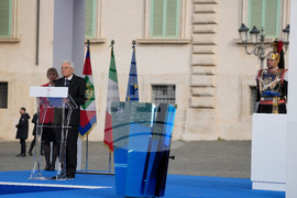 Italy Olympics Milan Cortina Flame