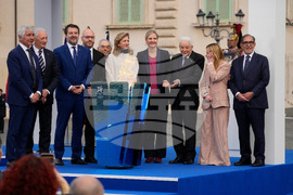 Italy Olympics Milan Cortina Flame