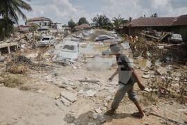 Indonesia Extreme Weather Asia Flooding